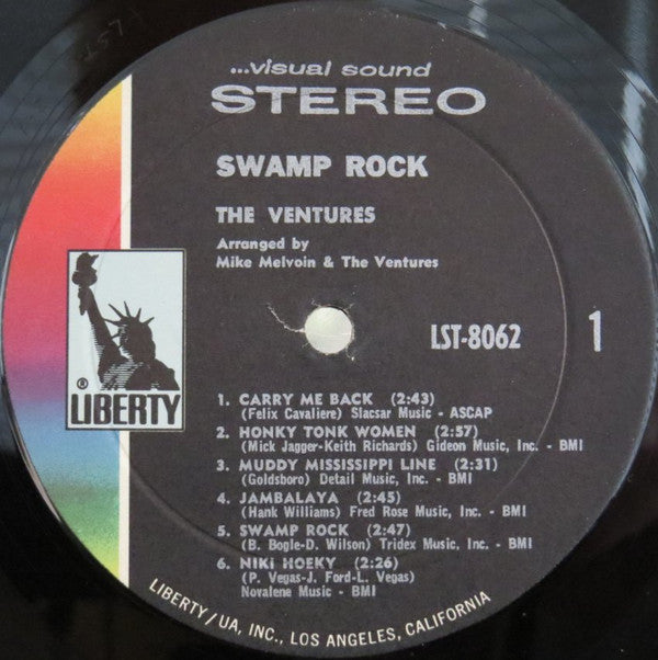 Ventures, The : Swamp Rock (LP,Album)