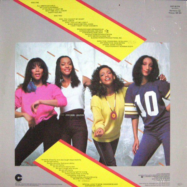 Sister Sledge : All American Girls (LP,Album)