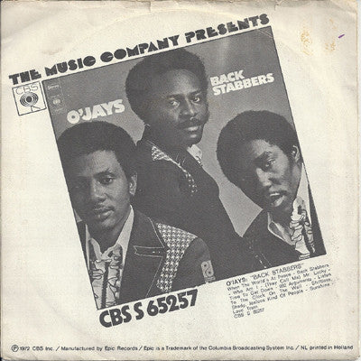 O'Jays, The : 992 Arguments (7",Single,45 RPM)