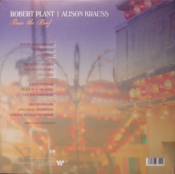 Robert Plant | Alison Krauss : Raise The Roof (LP,Album)