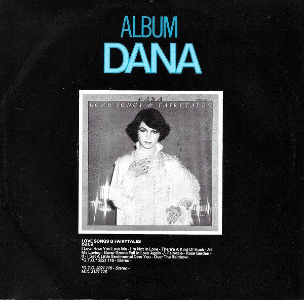 Dana (9) : I Love How You Love Me (7",45 RPM,Single,Stereo)