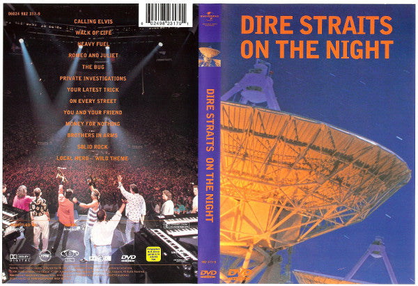 Dire Straits : On The Night (DVD-Video,PAL)