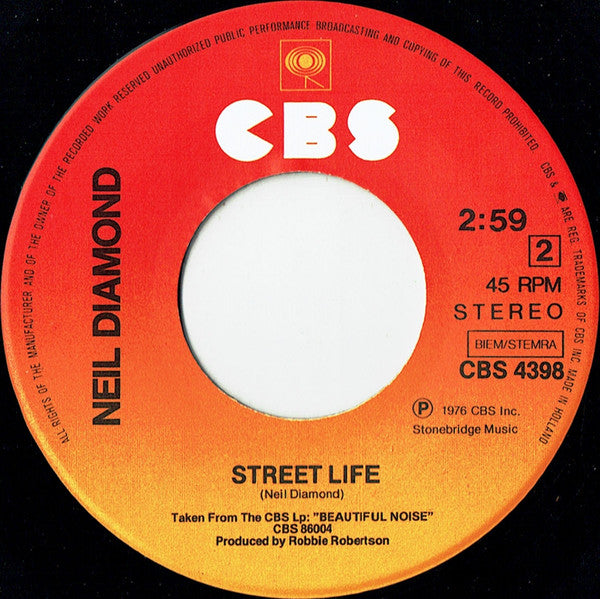 Neil Diamond : If You Know What I Mean (7",45 RPM,Single,Stereo)