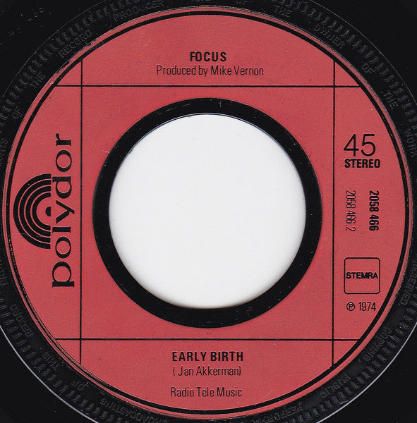 Focus (2) : Harem Scarem (7",Single,45 RPM)