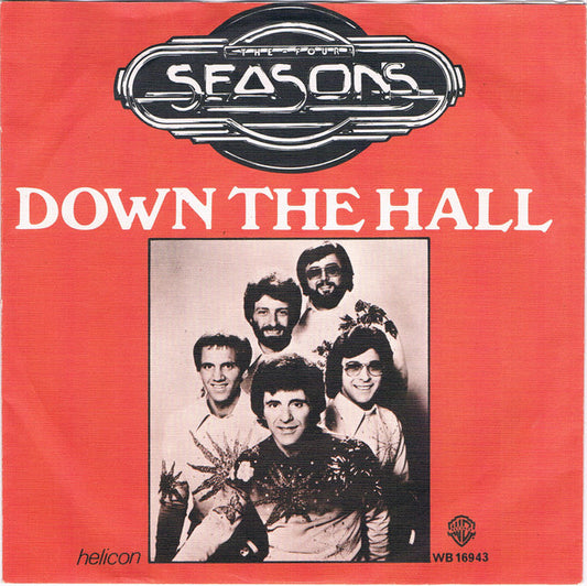 Four Seasons, The : Down The Hall (7",45 RPM,Single,Stereo)