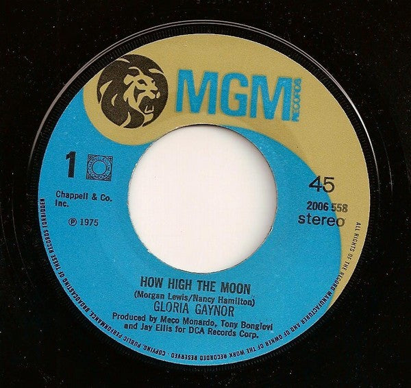 Gloria Gaynor : How High The Moon (7",45 RPM)