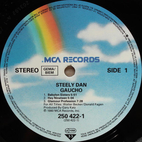 Steely Dan : Gaucho (LP,Album,Reissue,Stereo)