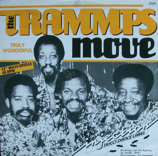 Trammps, The : Move (12",45 RPM,EP,Maxi-Single,Stereo)
