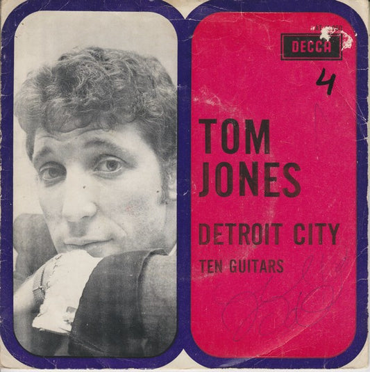 Tom Jones : Detroit City (7",Single,45 RPM)