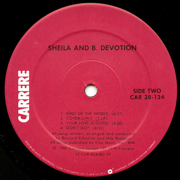 Sheila & B. Devotion : Sheila And B. Devotion (LP,Album)