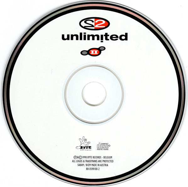 2 Unlimited : II (CD, Album, Enh)