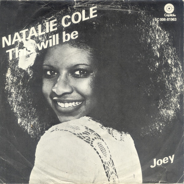Natalie Cole : This Will Be (7",45 RPM,Single,Stereo)