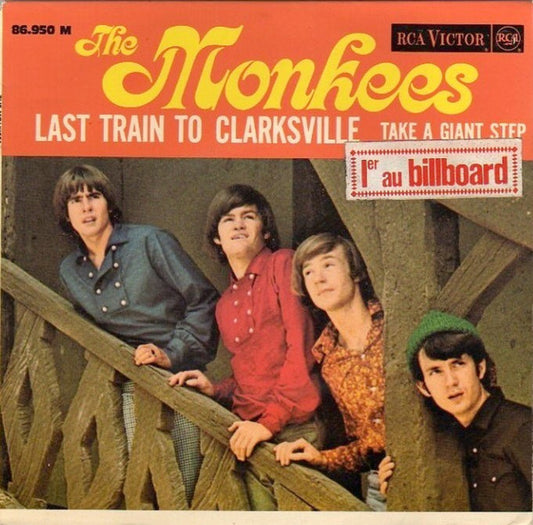 Monkees, The : Last Train To Clarksville (7",45 RPM,EP,Mono)