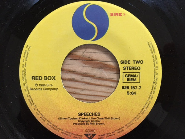 Red Box : Saskatchewan (7",45 RPM,Single)