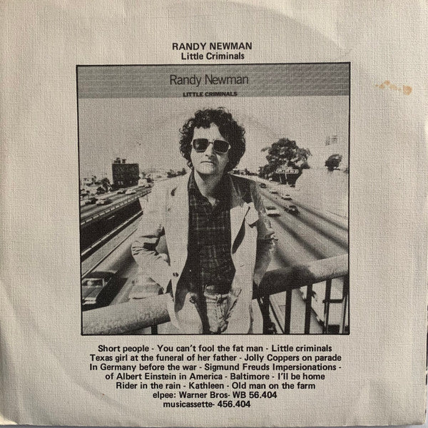 Randy Newman : Short People (7",45 RPM,Single,Stereo)
