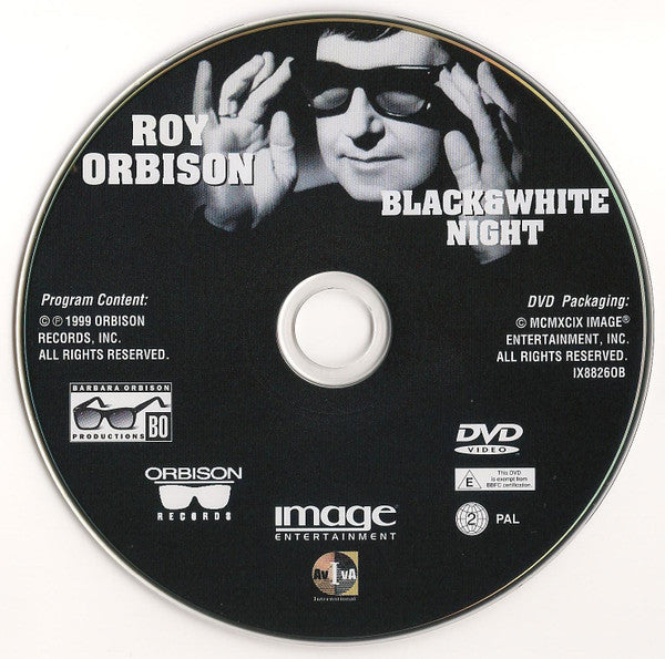 Roy Orbison And Friends : Black & White Night (DVD-Video,Multichannel,PAL)