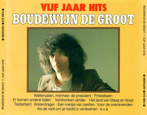Boudewijn De Groot : Vijf Jaar Hits (Compilation,Remastered)