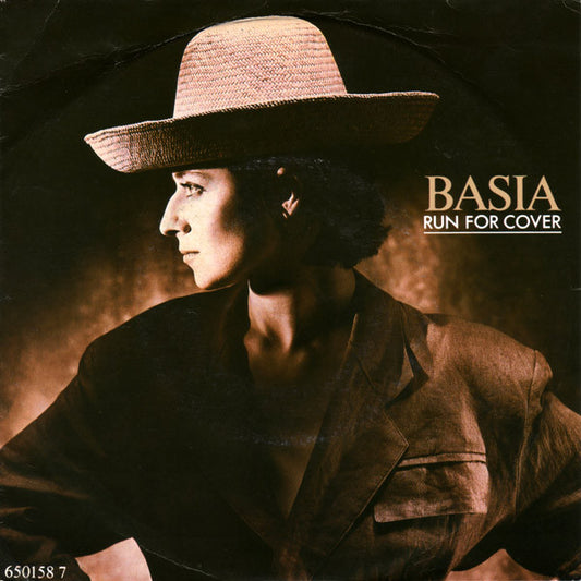 Basia : Run For Cover (7",45 RPM,Single)