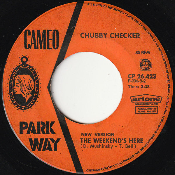 Chubby Checker : Lovely, Lovely (Loverly, Loverly) (7", Single, Blu)