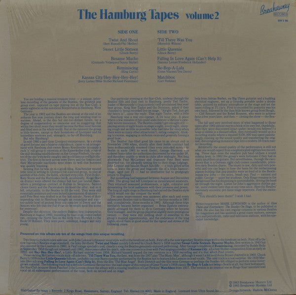 Beatles, The : The Hamburg Tapes Volume 2 (LP)