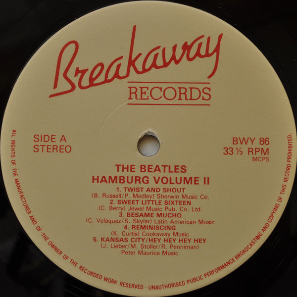 Beatles, The : The Hamburg Tapes Volume 2 (LP)