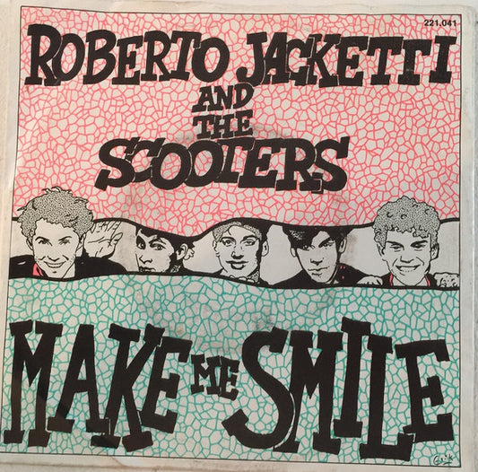 Roberto Jacketti & The Scooters : Make Me Smile (7",45 RPM,Single)
