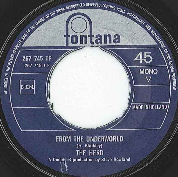 Herd : From The Underworld (7",45 RPM,Single,Mono)
