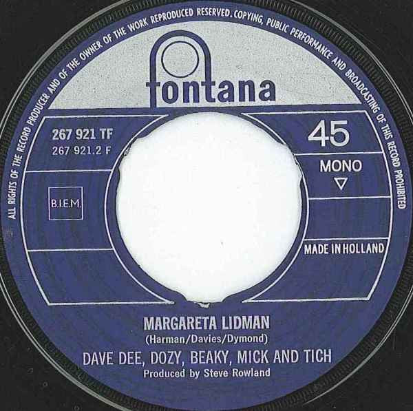 Dave Dee, Dozy, Beaky, Mick & Tich : Don Juan (7",45 RPM,Single,Mono)
