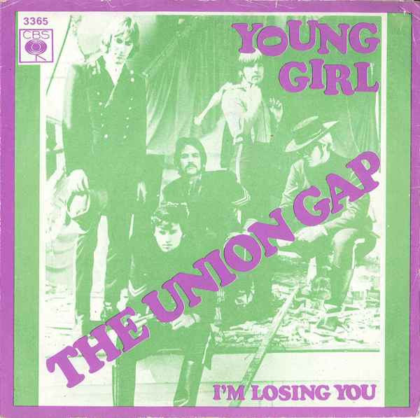 Gary Puckett & The Union Gap : Young Girl (7",45 RPM,Single)