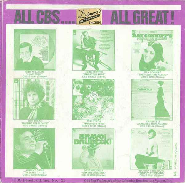 Gary Puckett & The Union Gap : Young Girl (7",45 RPM,Single)