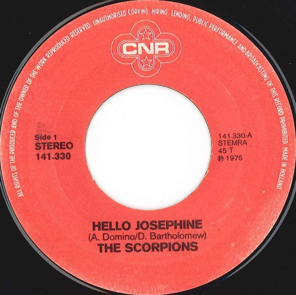 Scorpions, The : Hello Josephine / Ann-Louise (7",45 RPM,Single)