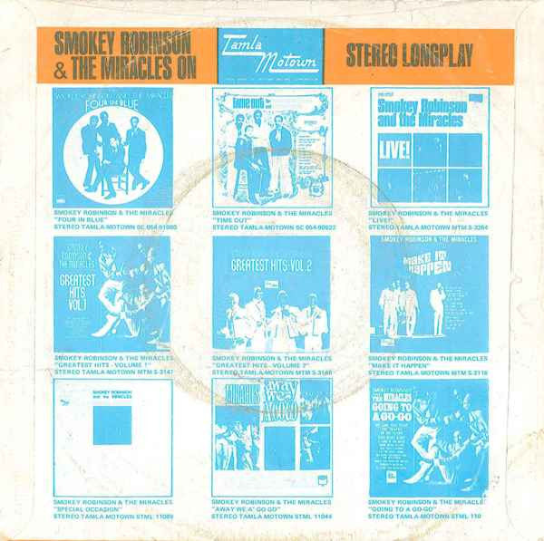 Smokey Robinson & Miracles, The : The Tears Of A Clown (7",45 RPM,Single)