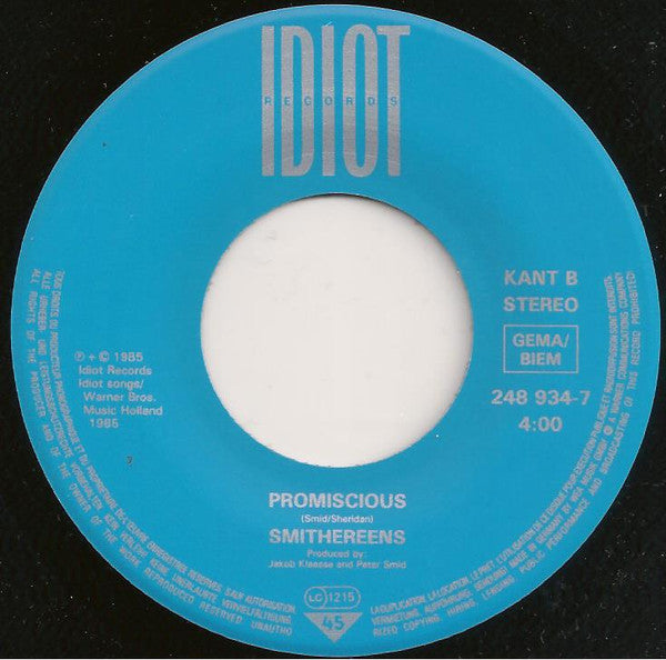Smithereens : (You Is) A Guarantee For Love (7",Single,45 RPM)