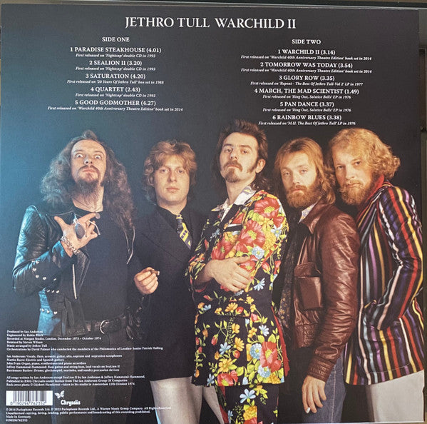 Jethro Tull : WarChild II (LP,Album)