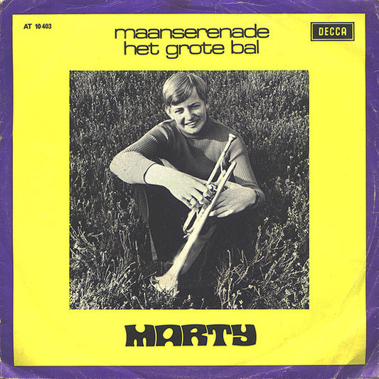 Marty Schreijenberg : Maanserenade / Het Grote Bal (7",45 RPM)