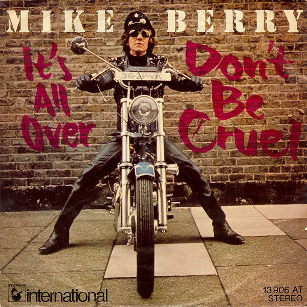 Mike Berry : Don't Be Cruel / It's All Over (7",Single,45 RPM)