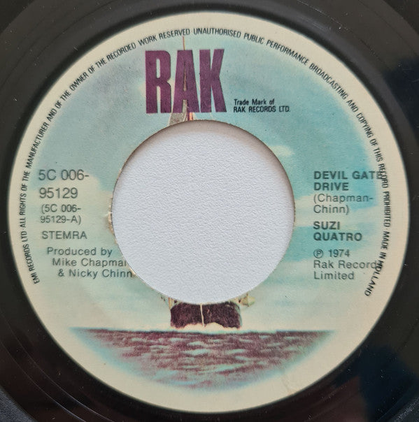 Suzi Quatro : Devil Gate Drive (7",Single,45 RPM)
