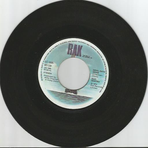 Suzi Quatro : Devil Gate Drive (7",Single,45 RPM)