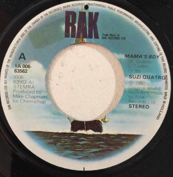Suzi Quatro : Mama's Boy (7",Single,45 RPM)