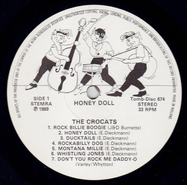 Crocats, The : Honeydoll (LP)