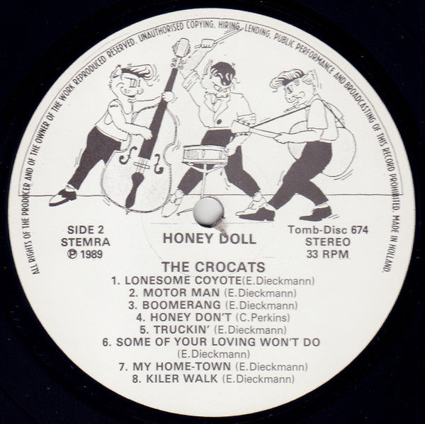 Crocats, The : Honeydoll (LP)