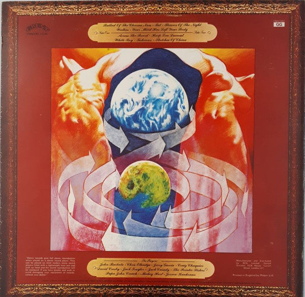 Paul Kantner, Grace Slick & David Freiberg : Baron Von Tollbooth & The Chrome Nun (LP,Album,Reissue)