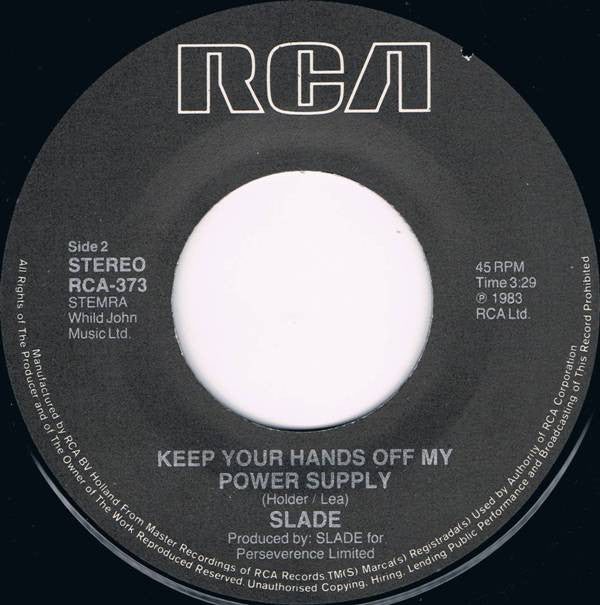 Slade : My Oh My (7",45 RPM,Single,Stereo)