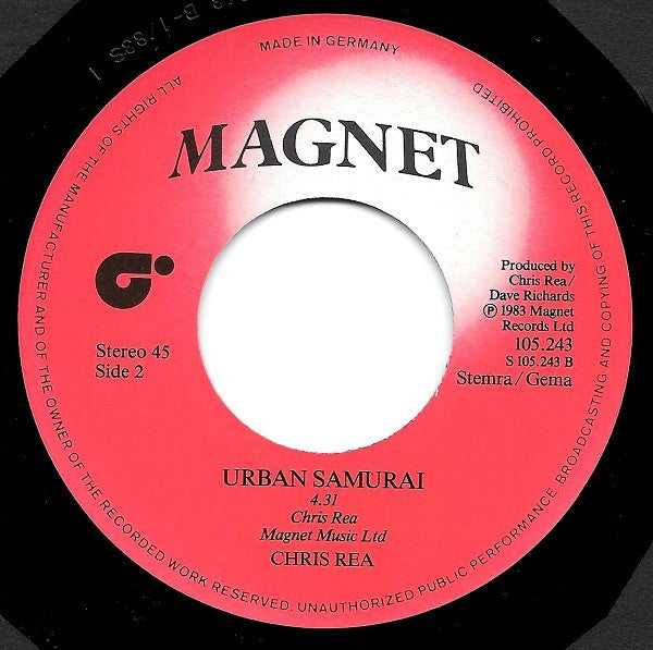 Chris Rea : Let It Loose (7",45 RPM)