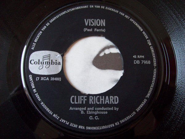 Cliff Richard : Vision (7",45 RPM,Single)