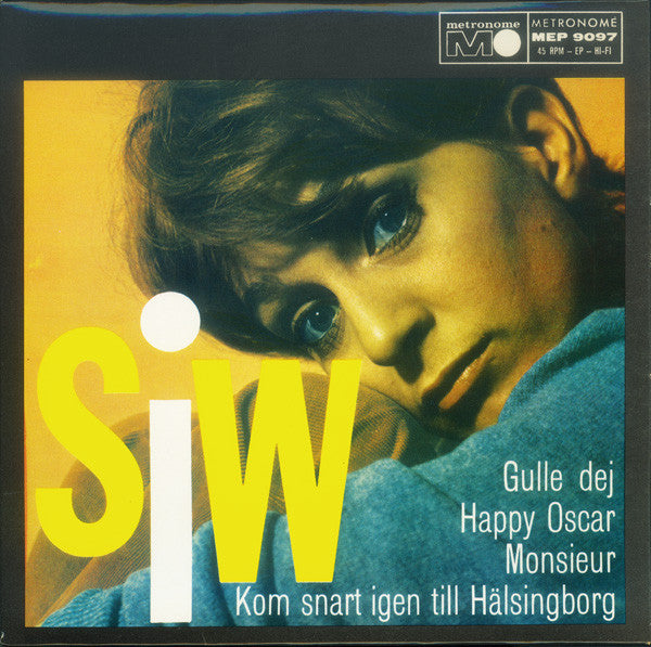 Siw Malmkvist Med Popcorns, The : Gulle Dej (7",45 RPM,EP)