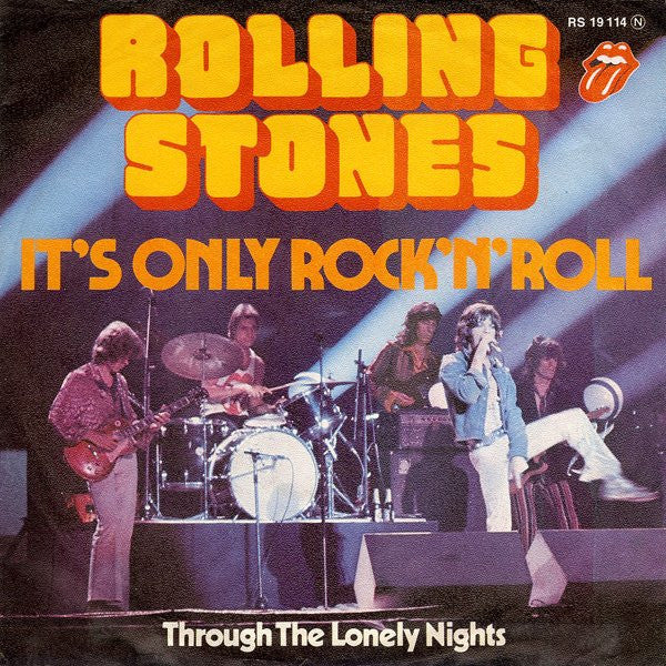 Rolling Stones, The : It's Only Rock'n'Roll (7",Single,45 RPM)