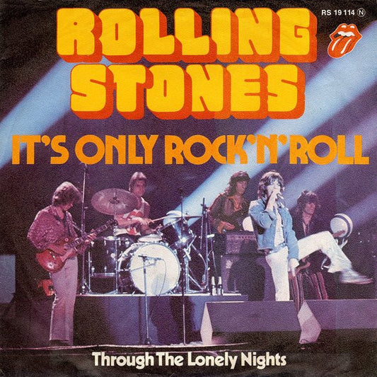 Rolling Stones, The : It's Only Rock'n'Roll (7",Single,45 RPM)