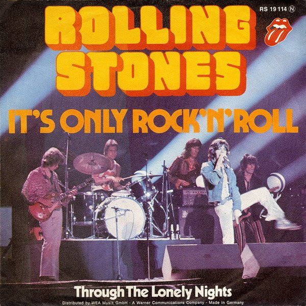 Rolling Stones, The : It's Only Rock'n'Roll (7",Single,45 RPM)