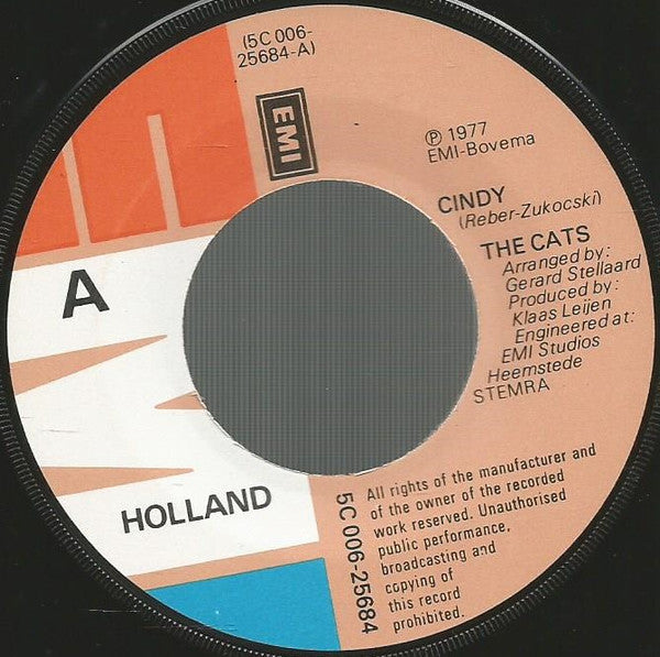 Cats, The : Cindy (7",45 RPM,Single)